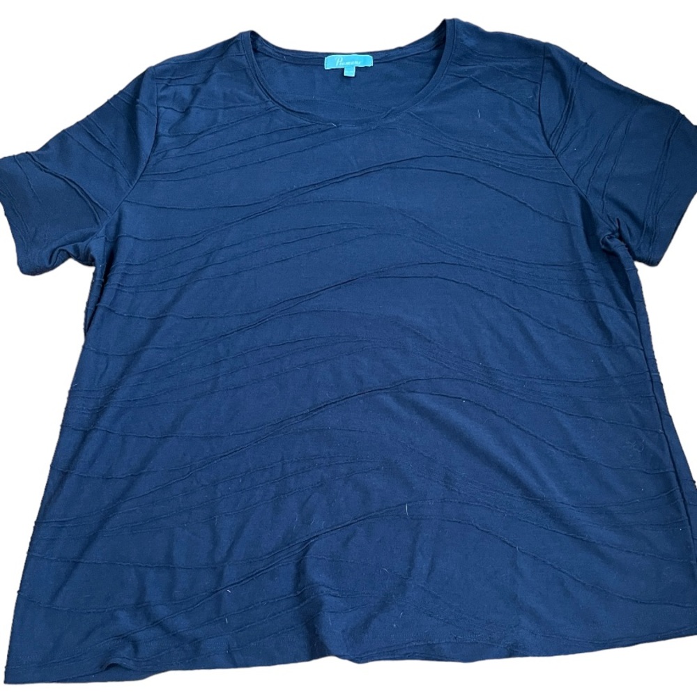 Penman’s Patterned Short Sleeve Top